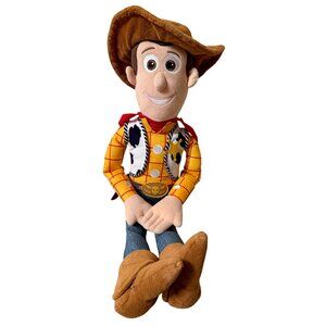 Disney/Pixar Woody Large 24" Plush Stuffed Doll Jay Franco Rare Toy Story 4